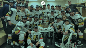 Vegas Golden Knights campeões da Conferência Oeste da NHL em 2018